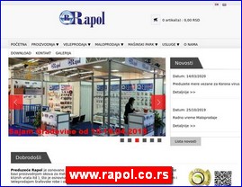 Industrija, zanatstvo, alati, Srbija, www.rapol.co.rs