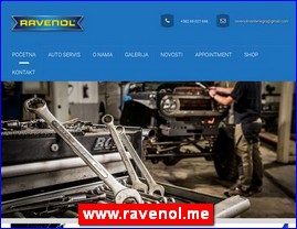 Automobili, servisi, delovi, www.ravenol.me