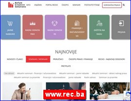 Advokati, advokatske kancelarije, www.rec.ba