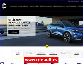 Automobili, servisi, delovi, www.renault.rs