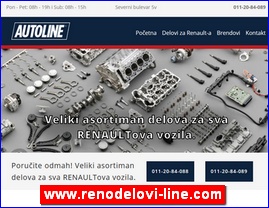 Automobili, servisi, delovi, Beograd, www.renodelovi-line.com