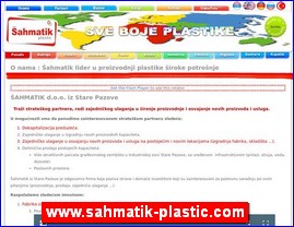 Plastika, guma, ambalaža, www.sahmatik-plastic.com