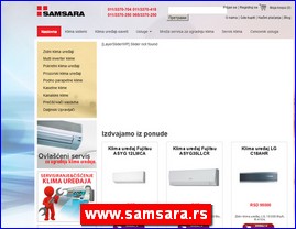 Klima ureaji, www.samsara.rs