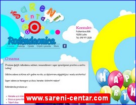 Igraonice, rođendaonice, www.sareni-centar.com