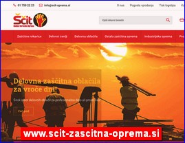 Radna odeća, zaštitna odeća, obuća, HTZ oprema, www.scit-zascitna-oprema.si