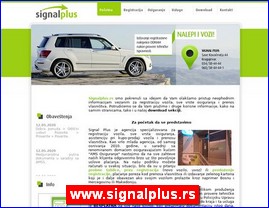 Registracija vozila, osiguranje vozila, www.signalplus.rs
