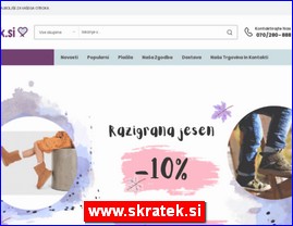 Oprema za decu i bebe, www.skratek.si