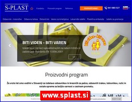 Plastika, guma, ambalaža, www.splast.si