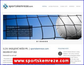Sportska oprema, www.sportskemreze.com