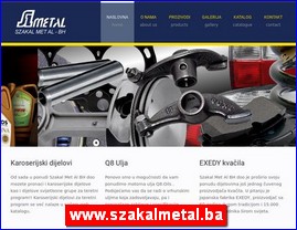 Automobili, servisi, delovi, www.szakalmetal.ba