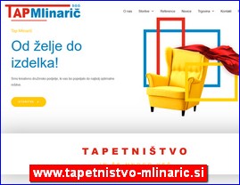 PVC, aluminijumska stolarija, www.tapetnistvo-mlinaric.si