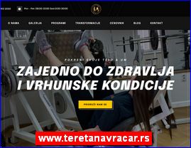 Teretana, samostalni treninzi, personalni treninzi, voeni treninzi, korporativn itreninzi, senior program, nutricionizam, personalni trener, transformacije tela, Vraar, Beograd, www.teretanavracar.rs