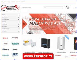 Građevinske firme, Srbija, www.termor.rs