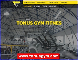 Fitnes, fitness centri, teretane, www.tonusgym.com