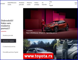 Prodaja automobila, www.toyota.rs