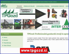 Radna odeća, zaštitna odeća, obuća, HTZ oprema, www.tpgozd.si