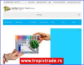 Kancelarijska oprema, materijal, kolska oprema, www.tropictrade.rs