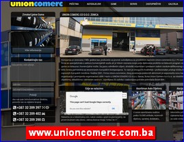 Automobili, servisi, delovi, www.unioncomerc.com.ba