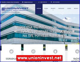 Arhitektura, projektovanje, www.unioninvest.net