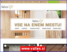 Podne obloge, parket, tepisi, www.valles.si