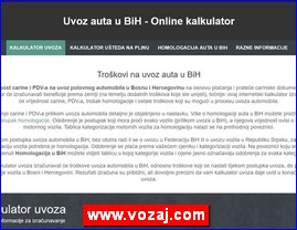 Registracija vozila, osiguranje vozila, www.vozaj.com
