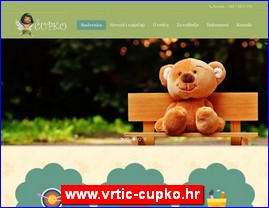 Igraonice, rođendaonice, www.vrtic-cupko.hr