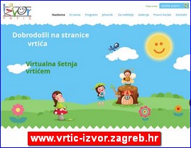 Vrtii, zabavita, obdanita, jaslice, www.vrtic-izvor.zagreb.hr