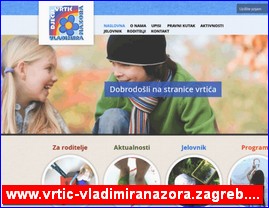 Vrtii, zabavita, obdanita, jaslice, www.vrtic-vladimiranazora.zagreb.hr