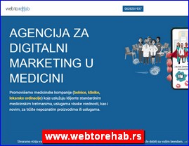 Webtore Hab, digitalna marketinka agencija specijalizovana za promociju medicinskih proizvoda i usluga, www.webtorehab.rs