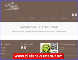 Zlatare, zlato, zlatarstvo, nakit, satovi, www.zlatara-sezam.com