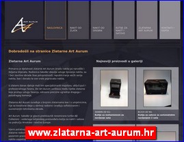 Zlatare, zlato, zlatarstvo, nakit, satovi, www.zlatarna-art-aurum.hr