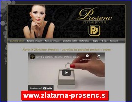 Zlatare, zlato, zlatarstvo, nakit, satovi, www.zlatarna-prosenc.si