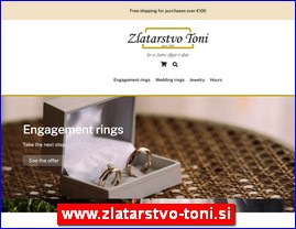 Zlatare, zlato, zlatarstvo, nakit, satovi, www.zlatarstvo-toni.si