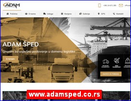 Transport, �pedicija, skladi�tenje, Srbija, www.adamsped.co.rs