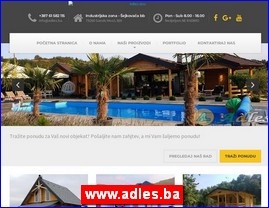 Montažne kuće, www.adles.ba
