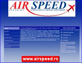 Transport, �pedicija, skladi�tenje, Srbija, www.airspeed.rs
