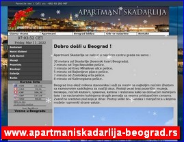 Hoteli, Beograd, www.apartmaniskadarlija-beograd.rs