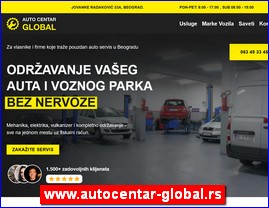 Auto servis, servis automobila, auto mehanika, elektrika, auto dijagnostika, servis auto klime, amortizeri, ko�nice, vulkanizerske usluge, menja�, set kva�ila, centriranje trapa, kompletno odr�avanje, auto servis za BMW, Citroen, Fiat, Ford, Audi, Opel, Peugeot, Renault, �koda, Toyota, Volkswagen, Volvo vozila, Auto Centar Global, Beograd, www.auto-delovi.co.rs