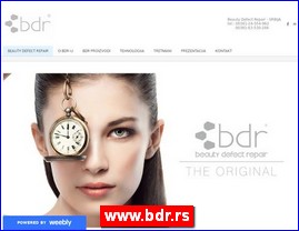 Frizeri, saloni lepote, kozmeti�ki saloni, www.bdr.rs