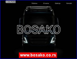 Transport, �pedicija, skladi�tenje, Srbija, www.bosako.co.rs