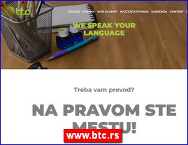 Prevodi, prevodila�ke usluge, www.btc.rs