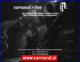 Muzi�ari, bendovi, folk, pop, rok, www.carnaval.si