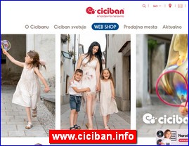 Oprema za decu i bebe, www.ciciban.info