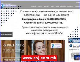 �kole stranih jezika, www.csj.com.mk