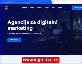 Izrada web sajtova, voenje drutvenih mrea, SEO optimizacija, copywriting, email marketing, Agencija Dignitive, Beograd, www.dignitive.rs