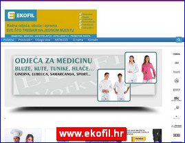 Radna odeća, zaštitna odeća, obuća, HTZ oprema, www.ekofil.hr