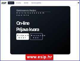 Bela tehnika, ve� ma�ine, fri�ideri, ku�ni aparati, www.esip.hr