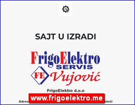 Bela tehnika, ve� ma�ine, fri�ideri, ku�ni aparati, www.frigoelektro.me