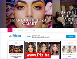 Frizeri, saloni lepote, kozmeti�ki saloni, www.friz.ba