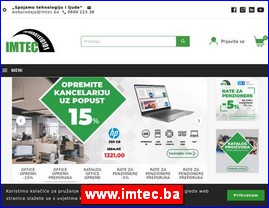 Bela tehnika, ve� ma�ine, fri�ideri, ku�ni aparati, www.imtec.ba